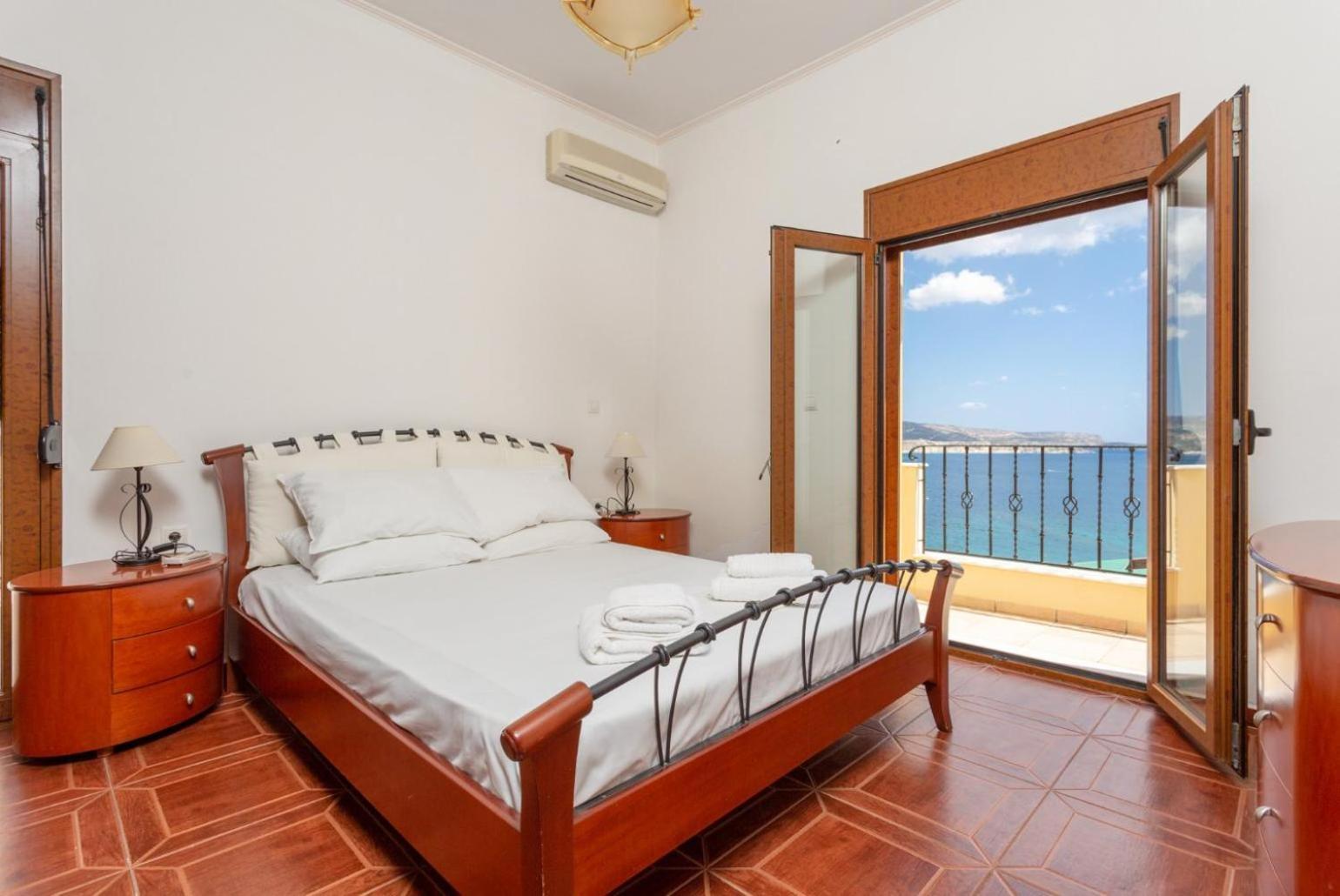Souda Bay View Villa Kalámion Exteriör bild