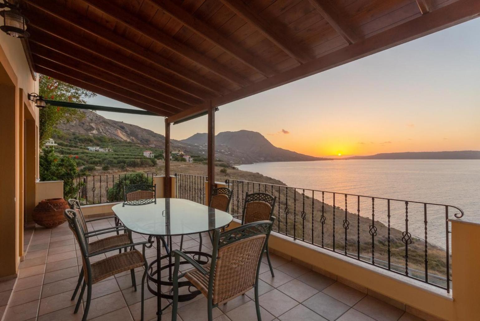 Souda Bay View Villa Kalámion Exteriör bild