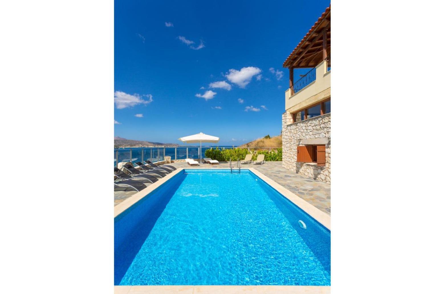 Souda Bay View Villa Kalámion Exteriör bild