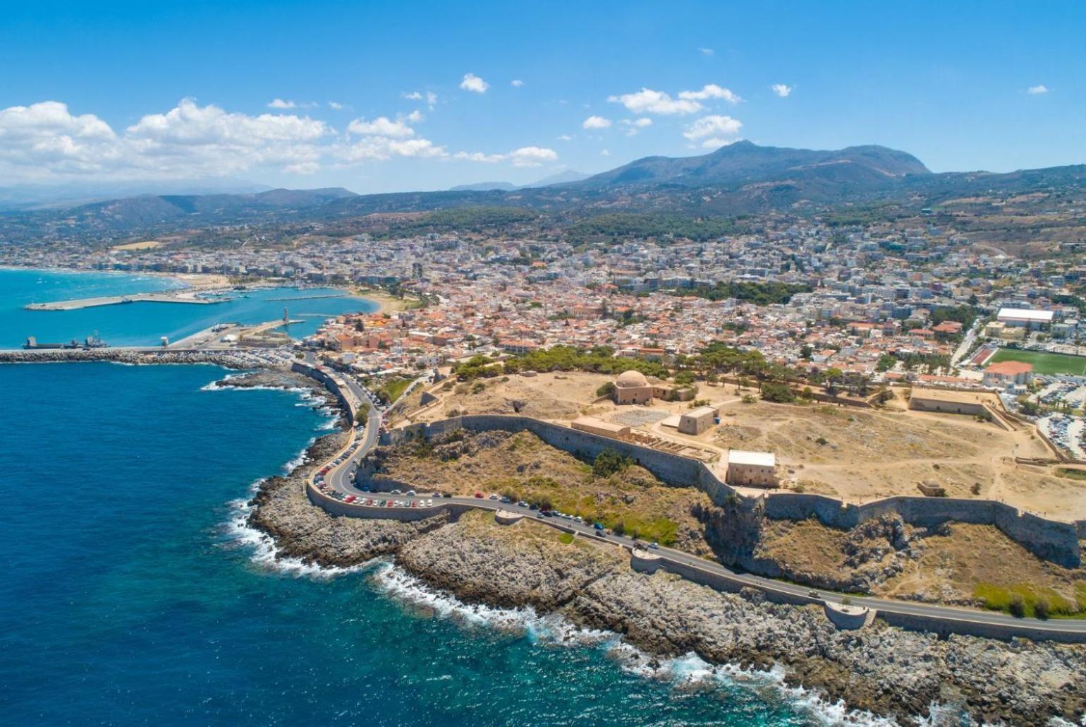 Souda Bay View Villa Kalámion Exteriör bild